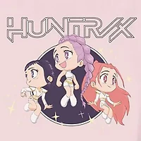 Little & Big Kid Girls Crew Neck Short Sleeve Regular Fit KPop Demon Hunters Graphic T-Shirt