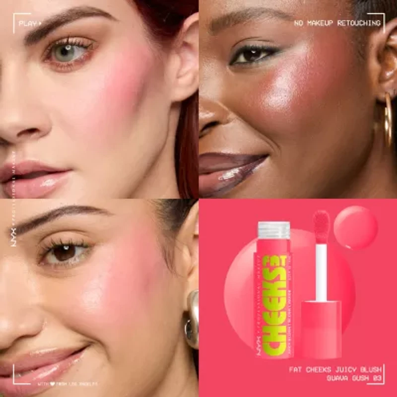 NYX Professional Fat Cheeks Juicy Liquid Blush