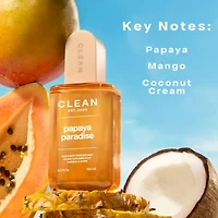 CLEAN Papaya Paradise Hair and Body Perfume Mist, 8.0 oz