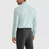 Van Heusen Comfort Performance Mens Slim Fit Stretch Fabric Wrinkle Free Dress Shirt