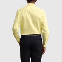 Van Heusen Everyday Defense Stain Shield Fitted Mens Modern Fit Stretch Fabric Wrinkle Free Dress Shirt