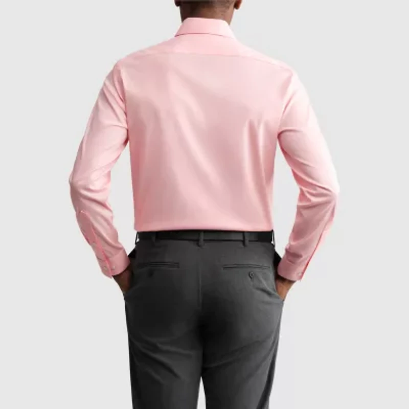 Van Heusen Ultra Flex Mens Slim Fit Stretch Fabric Wrinkle Free Dress Shirt