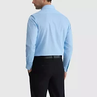 Van Heusen Ultra Flex Mens Slim Fit Stretch Fabric Wrinkle Free Dress Shirt