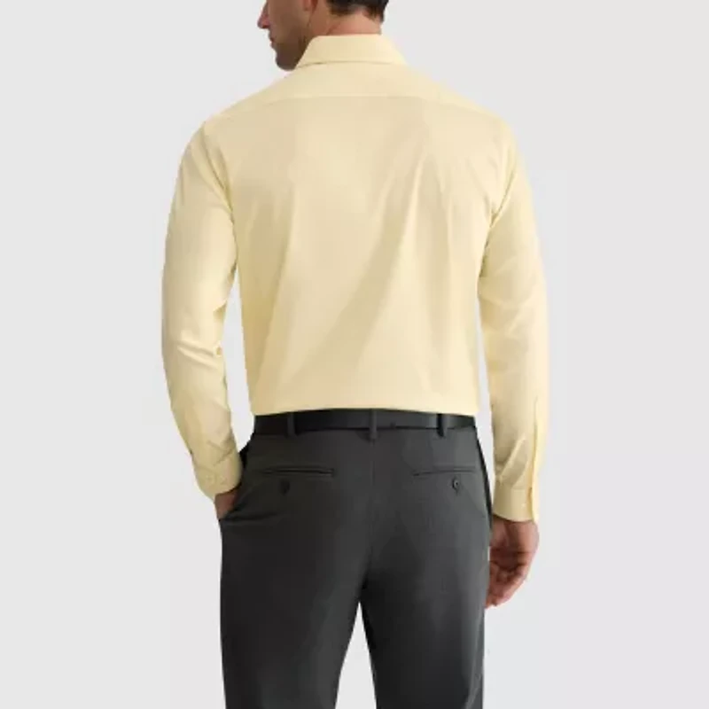 Van Heusen Ultra Flex Mens Slim Fit Stretch Fabric Wrinkle Free Dress Shirt