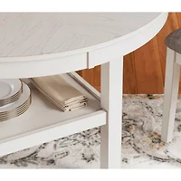 Signature Design by Ashley Eddyberg Dining Table and 4 Chairs