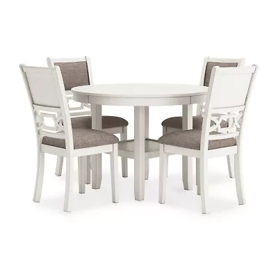 Signature Design by Ashley Eddyberg Dining Table and 4 Chairs