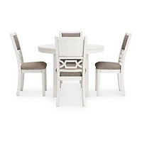 Signature Design by Ashley Eddyberg Dining Table and 4 Chairs