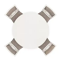 Signature Design by Ashley Eddyberg Dining Table and 4 Chairs