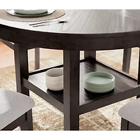 Signature Design by Ashley Eastlang Dining Table and 4 Chairs