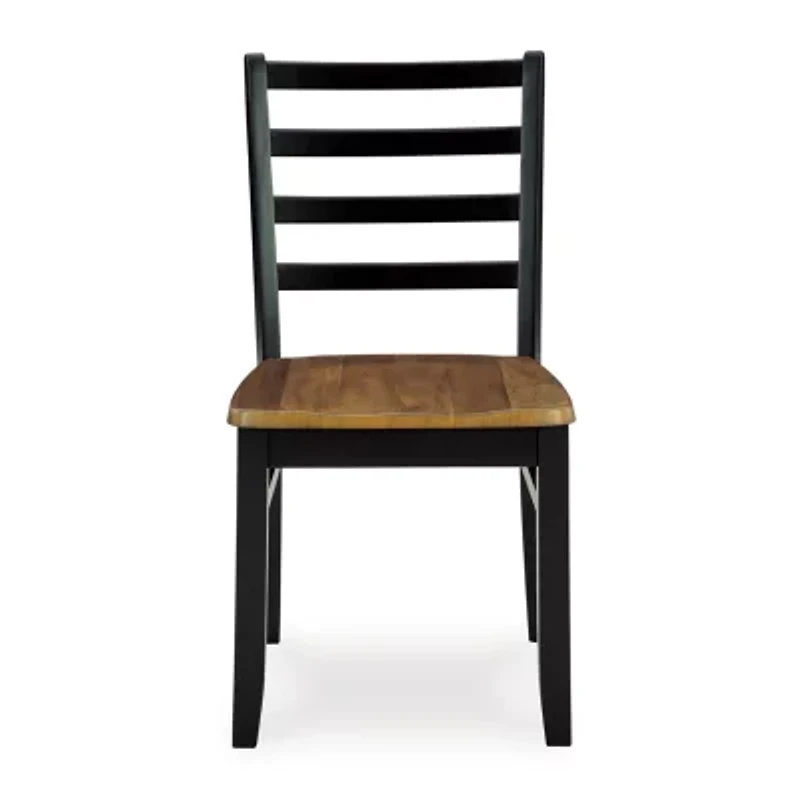 Signature Design by Ashley Blair Dining Table and 6 Chairs