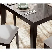 Signature Design by Ashley Eastlang Dining Table and 4 Chairs and Bench