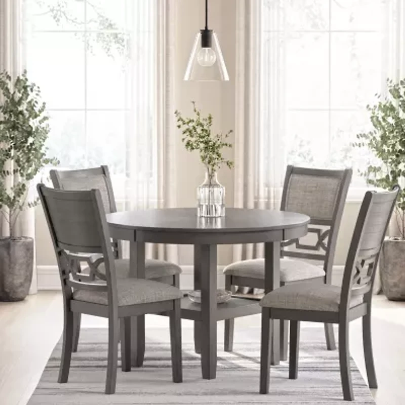 Signature Design by Ashley Wright Dining Table and 4 Chairs