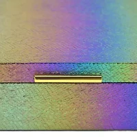 Cheungs Rainbow Seascale Pattern Box Set With Gold Hardware Jewelry Organizer