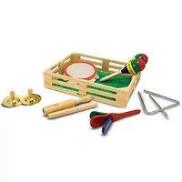 Melissa & Doug Band-In-A-Box Clap! Clang! Tap! Musical Instrument