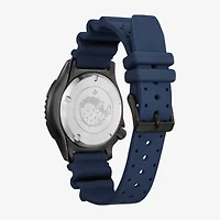 Citizen Mens Automatic Blue Strap Watch Ny0137-09a