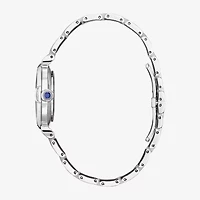 Citizen Dress/Classic Womens Diamond Accent Silver Tone Stainless Steel Bracelet Watch Em1060-52n