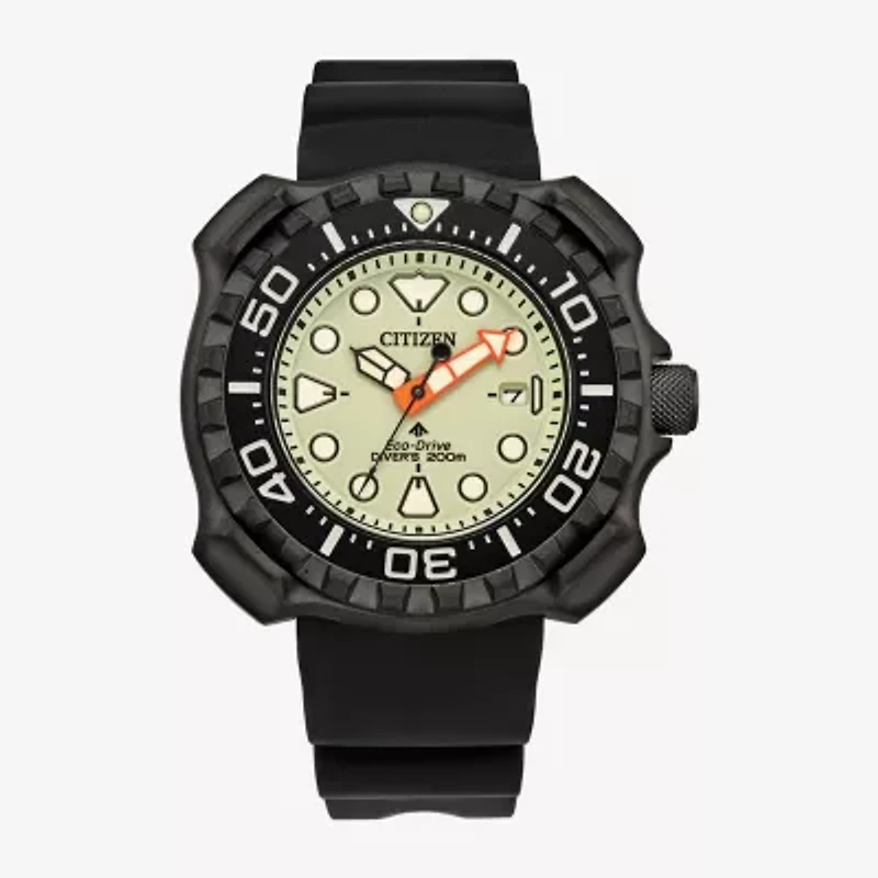 Citizen Promaster Mens Black Strap Watch Bn0227-25x