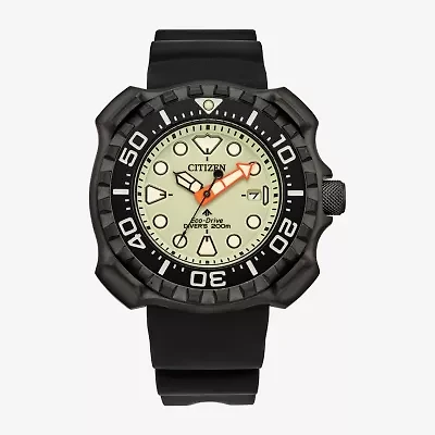 Citizen Promaster Mens Black Strap Watch Bn0227-25x