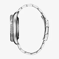 Citizen Automatics Mens Automatic Silver Tone Stainless Steel Bracelet Watch Ny0150-51a