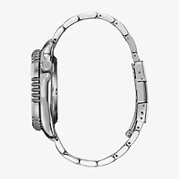 Citizen Mens Automatic Silver Tone Stainless Steel Bracelet Watch Ny0136-52l