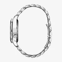 Citizen Sport Luxury Womens Diamond Accent Silver Tone Stainless Steel Bracelet Watch Fe6160-57l