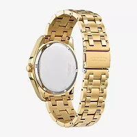 Citizen Peyten Mens Gold Tone Stainless Steel Bracelet Watch Bm7532-54l
