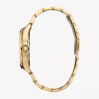 Citizen Peyten Mens Gold Tone Stainless Steel Bracelet Watch Bm7532-54l