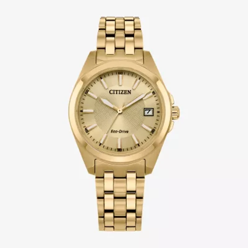Citizen Peyten Womens Gold Tone Stainless Steel Bracelet Watch Eo1222-50p