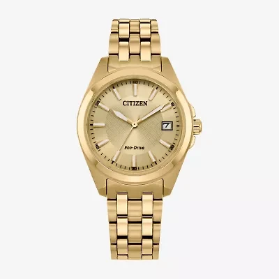 Citizen Peyten Womens Gold Tone Stainless Steel Bracelet Watch Eo1222-50p