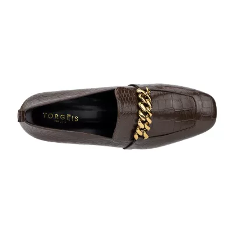 Torgeis Vain Womens Round Closed Toe Loafers