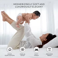 Simply Put Solid Pleated 16" Down Bed Skirt