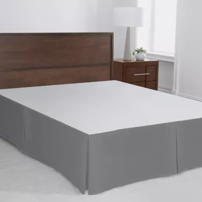 Simply Put Solid Pleated 16" Down Bed Skirt
