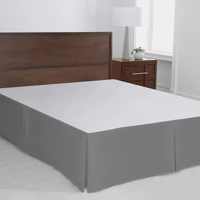 Simply Put Solid Pleated 16" Down Bed Skirt