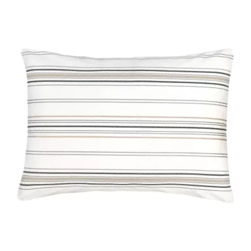 Simply Put Percale 3-pc. Cotton 100% Duvet Cover Set
