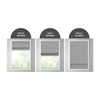 Madison Park Colm Energy Saving Cordless Room Darkening Roman Shade