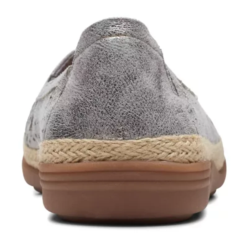 Clarks Elaina Ruby Womens Round Closed Toe Slip-On Shoe