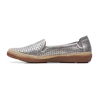 Clarks Elaina Ruby Womens Round Closed Toe Slip-On Shoe