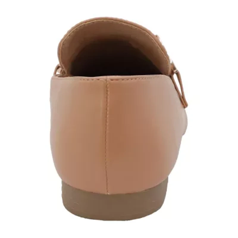 Yoki Edline-36 Womens Moc Closed Toe Loafers