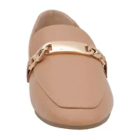 Yoki Edline-36 Womens Moc Closed Toe Loafers