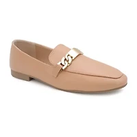 Yoki Edline-36 Womens Moc Closed Toe Loafers