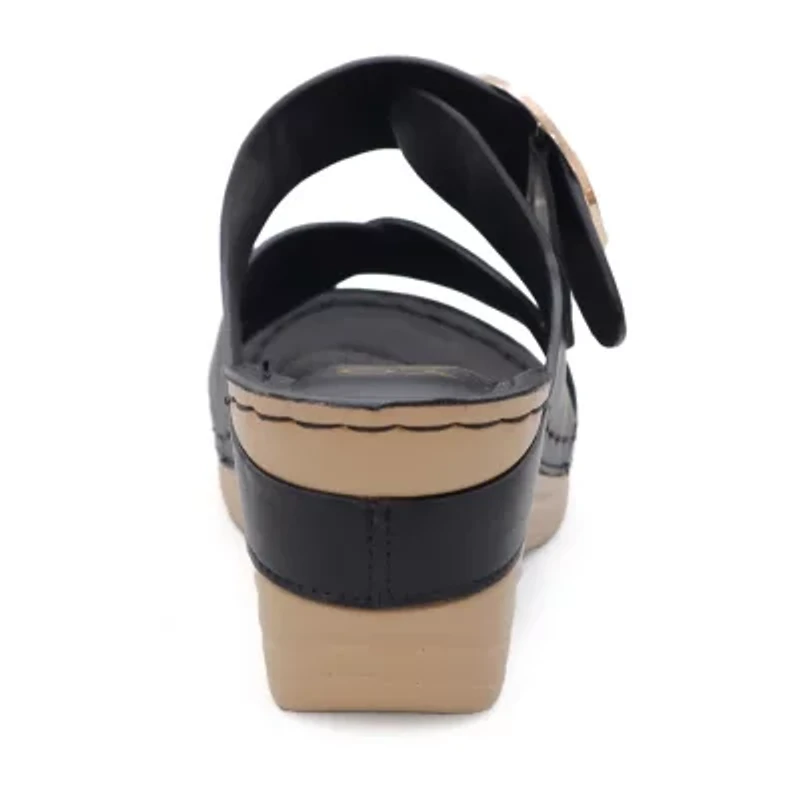 Yoki Irena Womens Round Work Shoes