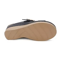 Yoki Irena Womens Round Work Shoes