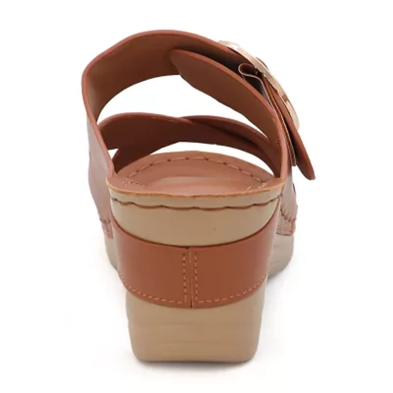 Yoki Irena Womens Round Work Shoes