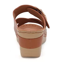 Yoki Irena Womens Round Work Shoes