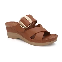 Yoki Irena Womens Round Work Shoes