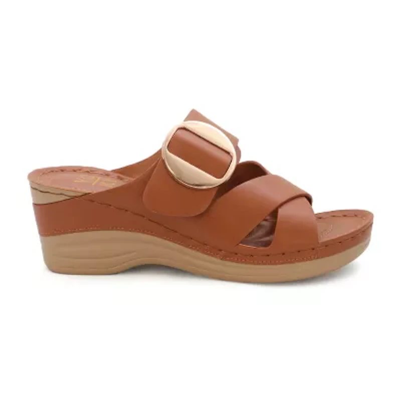 Yoki Irena Womens Round Work Shoes