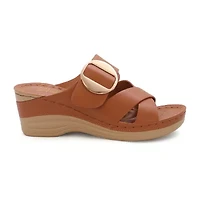 Yoki Irena Womens Round Work Shoes