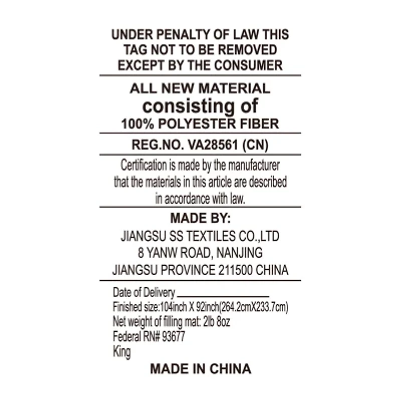 Home Expressions Light Warmth Down Alternative Comforter