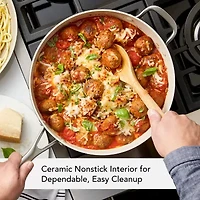 KitchenAid Ceramic 5-qt. Covered Saute Pan