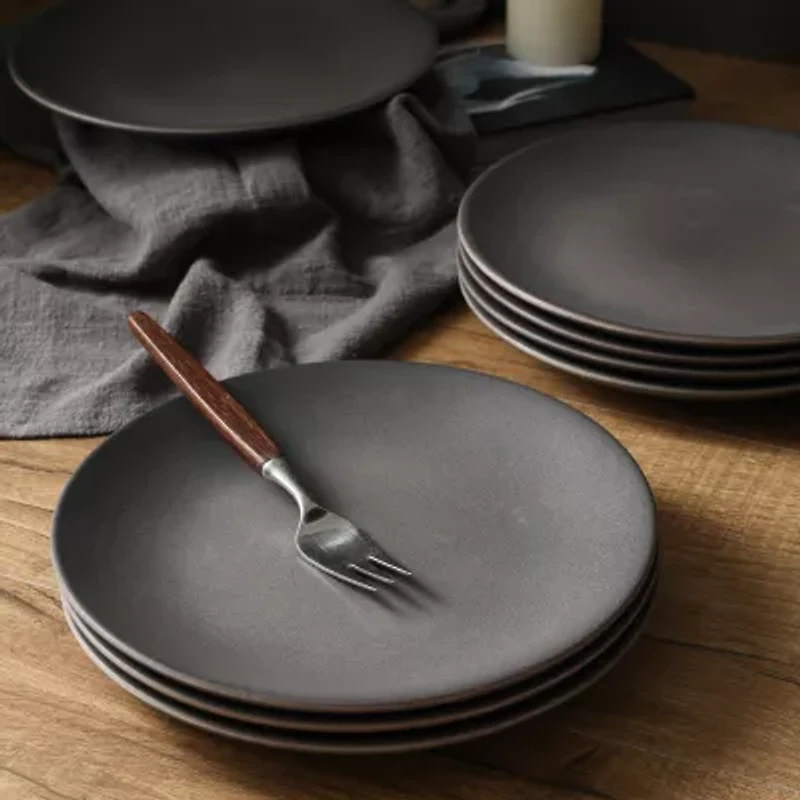 Stone + Lain Grao 16-pc. Stoneware Dinnerware Set